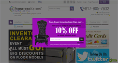 Desktop Screenshot of furniturenation.com